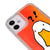 iPhone 12 Mini Duck What Telefon Kılıfı - Neon - Turuncu