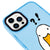 iPhone 13 Pro Duck What Telefon Kılıfı - Artycase - Azure