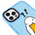 iPhone 15 Pro Duck What Telefon Kılıfı - Artycase - Azure