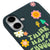 iPhone 16 Think Happy Telefon Kılıfı - Renkli Silikon - Haki
