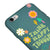 iPhone 6 Plus Think Happy Telefon Kılıfı - Renkli Silikon - Haki