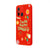 Xiaomi Redmi 12C Think Happy Telefon Kılıfı - Renkli Silikon - Kırmızı