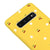 Samsung S10 Daisy Cherry Telefon Kılıfı - Renkli Silikon - Sarı