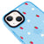 iPhone 13 Mini Daisy Strawberry Telefon Kılıfı - Artycase - Azure
