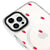 iPhone 16 Pro Max Daisy Strawberry Telefon Kılıfı - Magsafeli Artycase - Beyaz