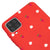 Samsung A12 Daisy Strawberry Telefon Kılıfı - Renkli Silikon - Kırmızı