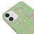 iPhone 12 Mini Ribbon Stars Telefon Kılıfı - Renkli Silikon - Yeşil