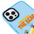 iPhone 12 Pro Max Dont Poke Telefon Kılıfı - Artycase - Azure