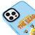 iPhone 14 Pro Dont Poke Telefon Kılıfı - Artycase - Azure