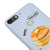 Huawei Y7 2018 Little Sweet Telefon Kılıfı - Renkli Silikon - Mavi