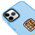 iPhone 11 Pro Waffle Hashtag Telefon Kılıfı - Artycase - Azure