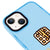 iPhone 13 Waffle Hashtag Telefon Kılıfı - Artycase - Azure