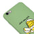 iPhone 6 PLus Cat or Egg Telefon Kılıfı - Renkli Silikon - Yeşil