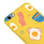 iPhone 6 PLus Sandwich Egg Telefon Kılıfı - Renkli Silikon - Sarı
