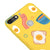 Huawei Y7 2018 Sandwich Egg Telefon Kılıfı - Renkli Silikon - Sarı