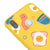 Huawei P20 Lite Sandwich Egg Telefon Kılıfı - Renkli Silikon - Sarı