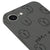iPhone 16e Poker Face Telefon Kılıfı - Renkli Silikon - Gri