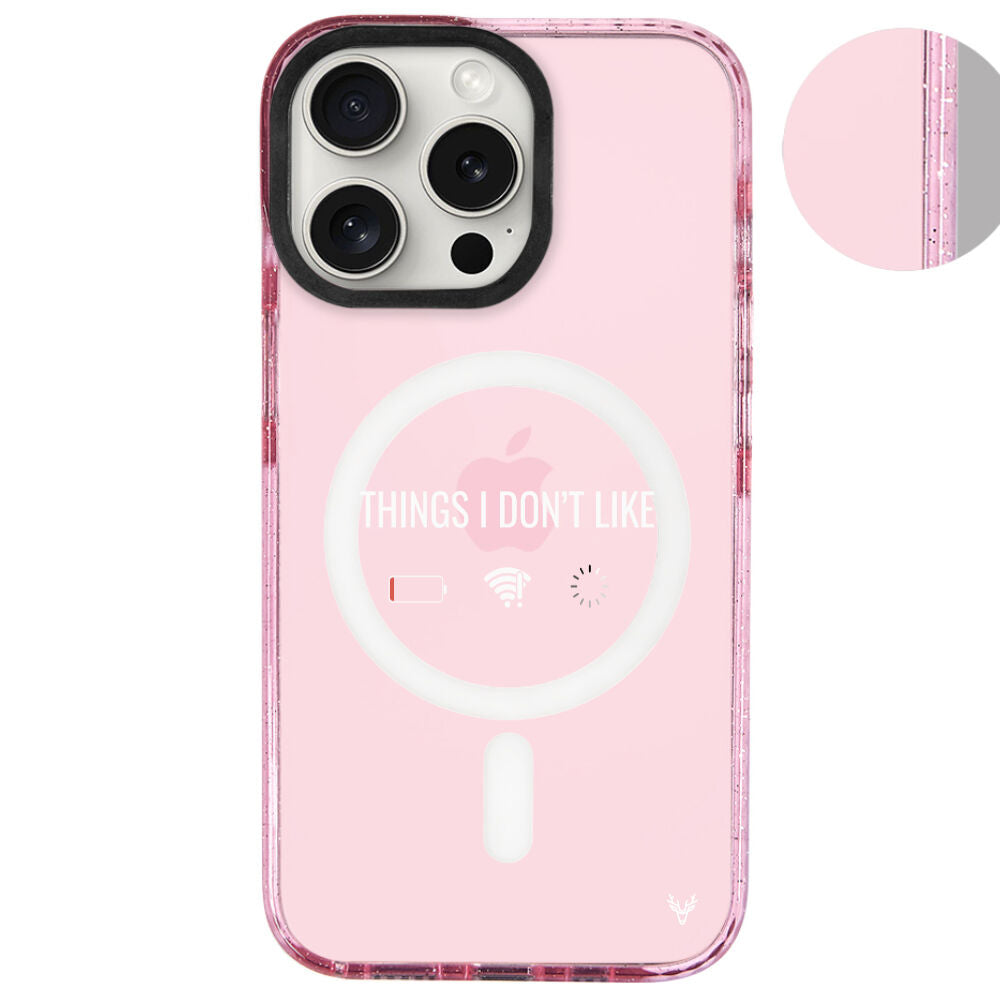MagsafeliArtycaseSimliPembe
