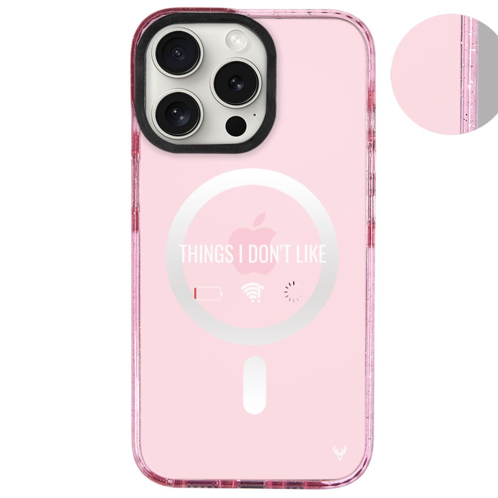 MagsafeliArtycaseSimliPembe
