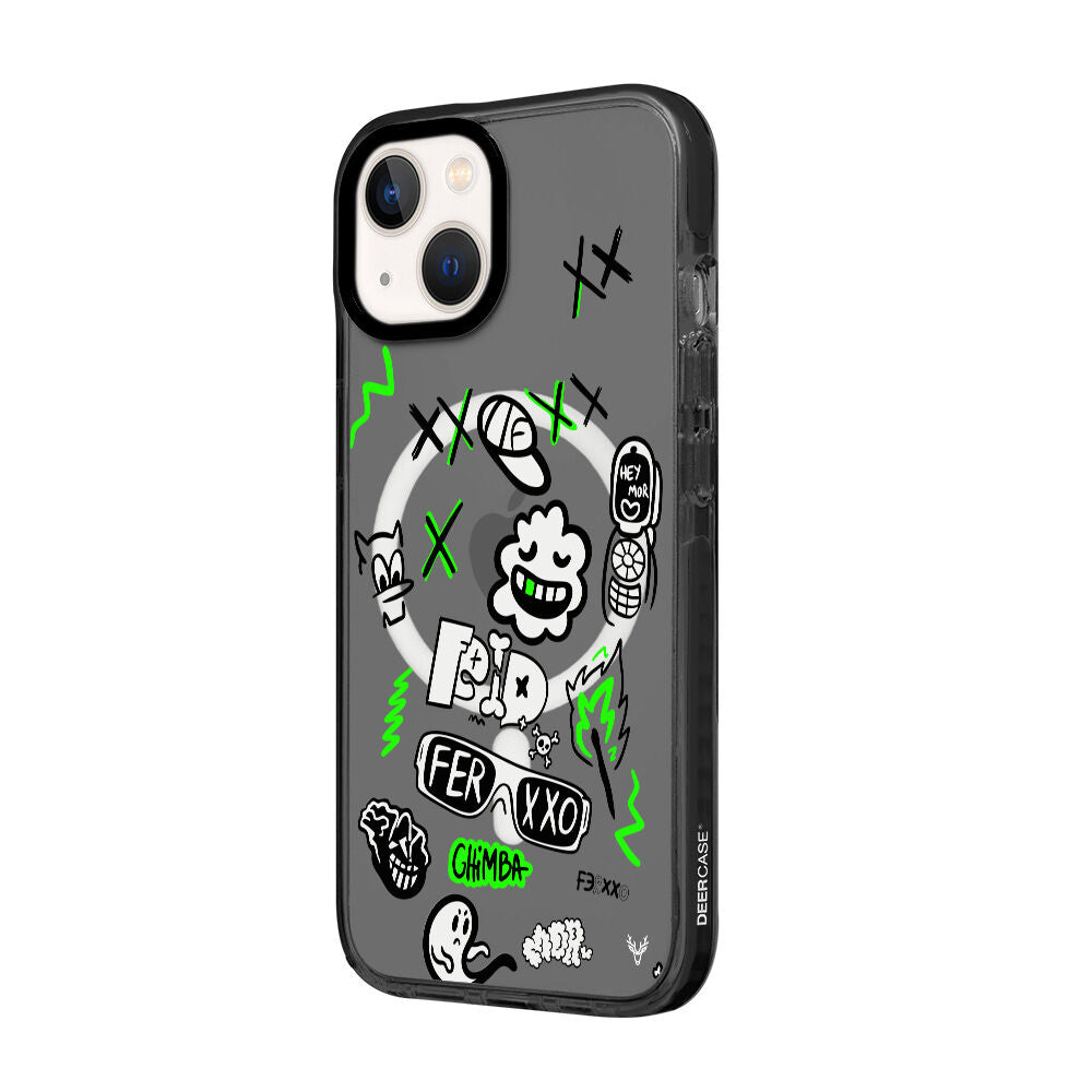MagsafeliArtycaseCoolBlack