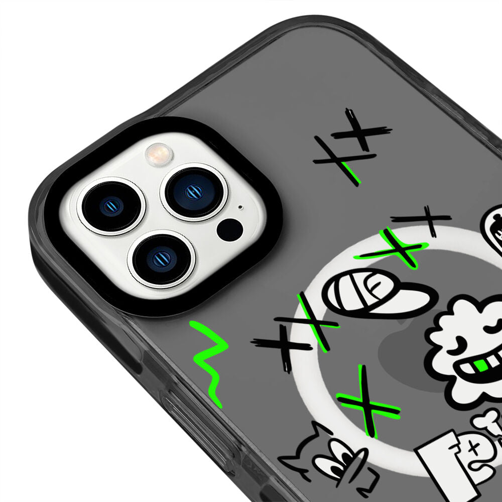 MagsafeliArtycaseCoolBlack