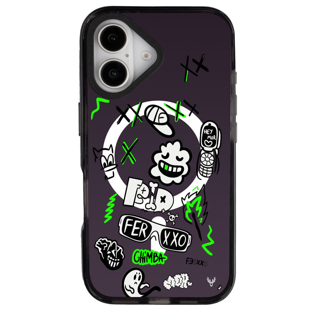 MagsafeliArtycaseCoolBlack
