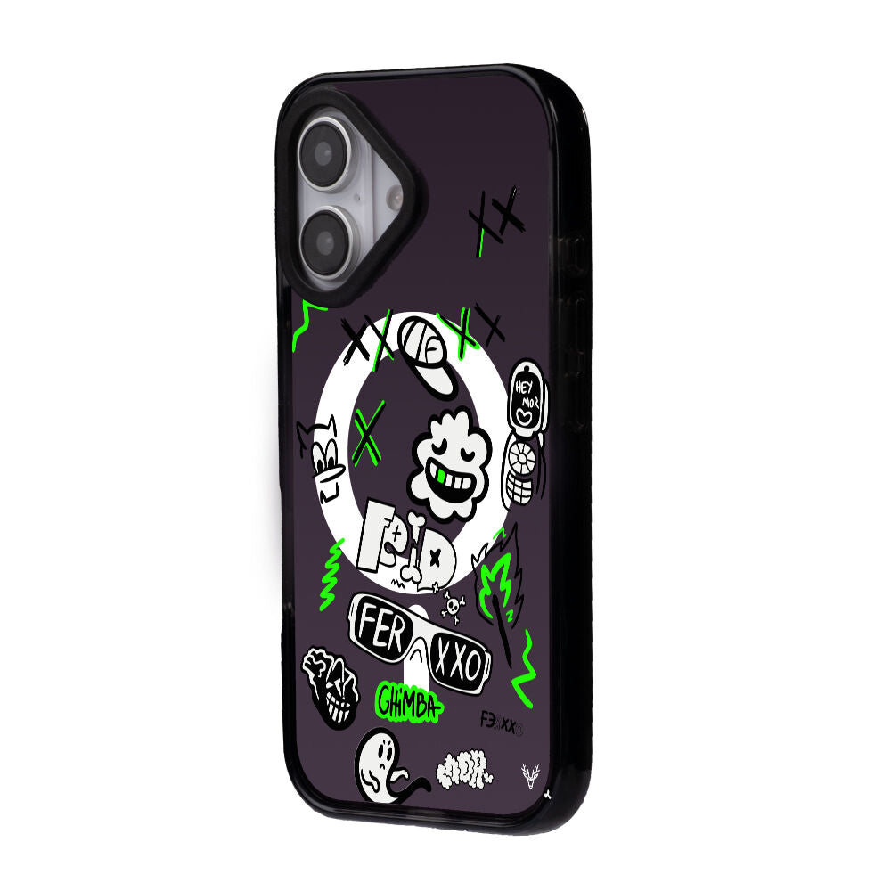 MagsafeliArtycaseCoolBlack