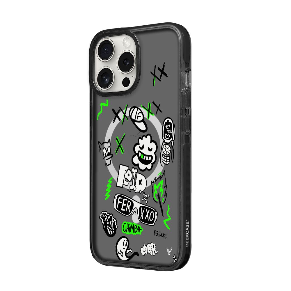 MagsafeliArtycaseCoolBlack