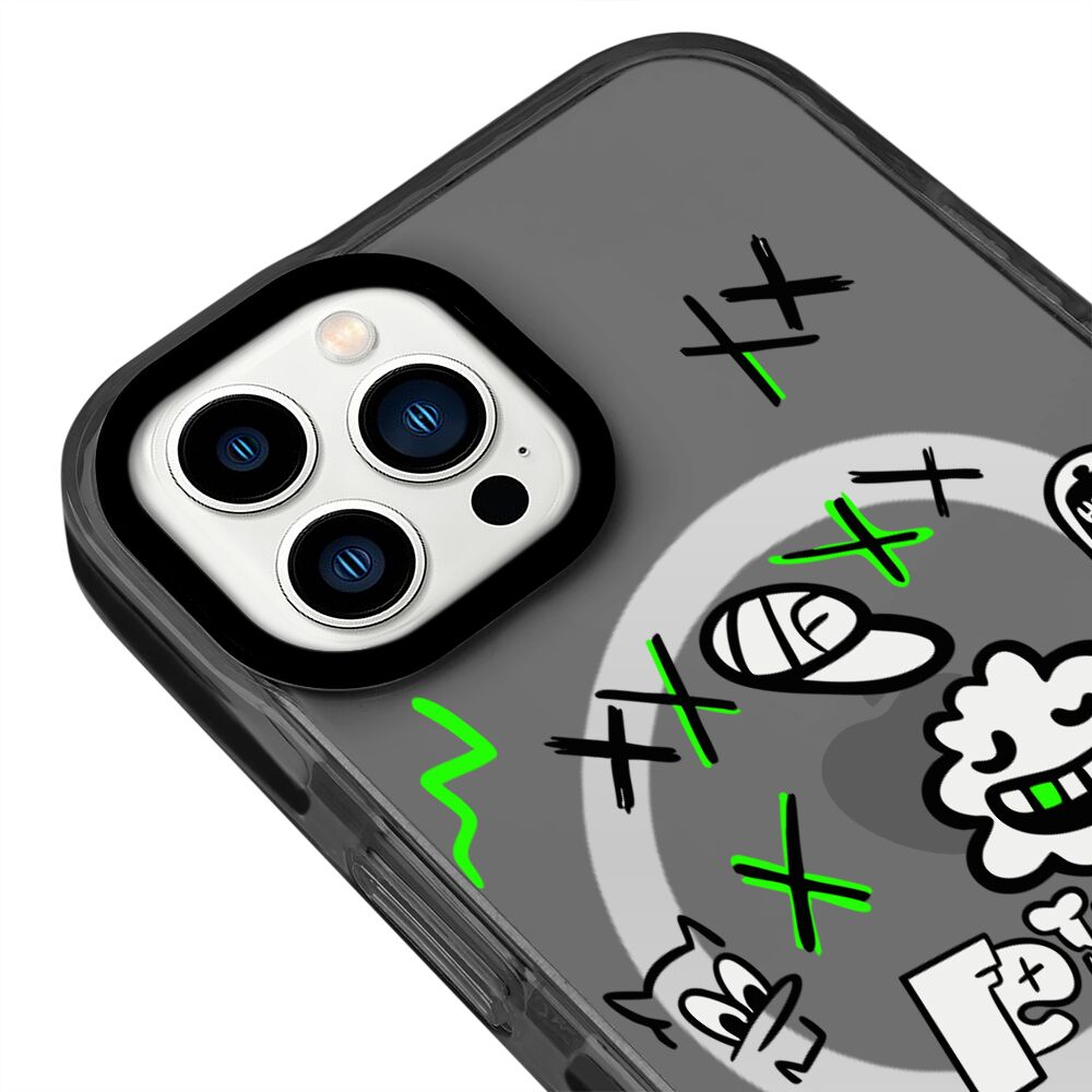MagsafeliArtycaseCoolBlack