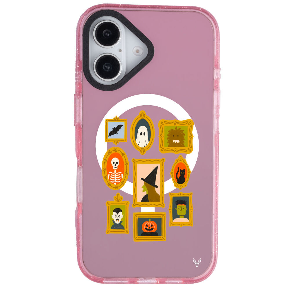 MagsafeliArtycaseSimliPembe