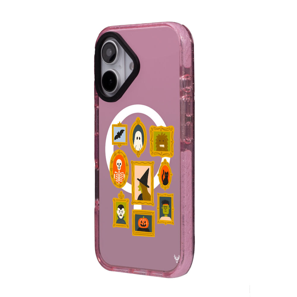 MagsafeliArtycaseSimliPembe