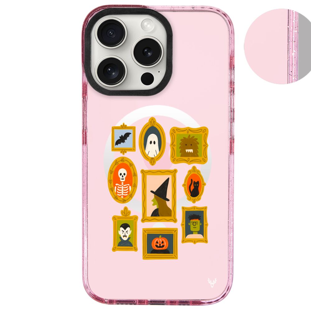 MagsafeliArtycaseSimliPembe