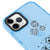 iPhone 11 Pro Party Skeleton Telefon Kılıfı - Artycase - Azure