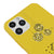 iPhone 11 Pro Party Skeleton Telefon Kılıfı - Renkli Silikon - Sarı