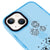 iPhone 13 Mini Party Skeleton Telefon Kılıfı - Artycase - Azure
