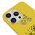 iPhone 14 Pro Max Party Skeleton Telefon Kılıfı - Renkli Silikon - Sarı