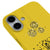 iPhone 16 Party Skeleton Telefon Kılıfı - Renkli Silikon - Sarı