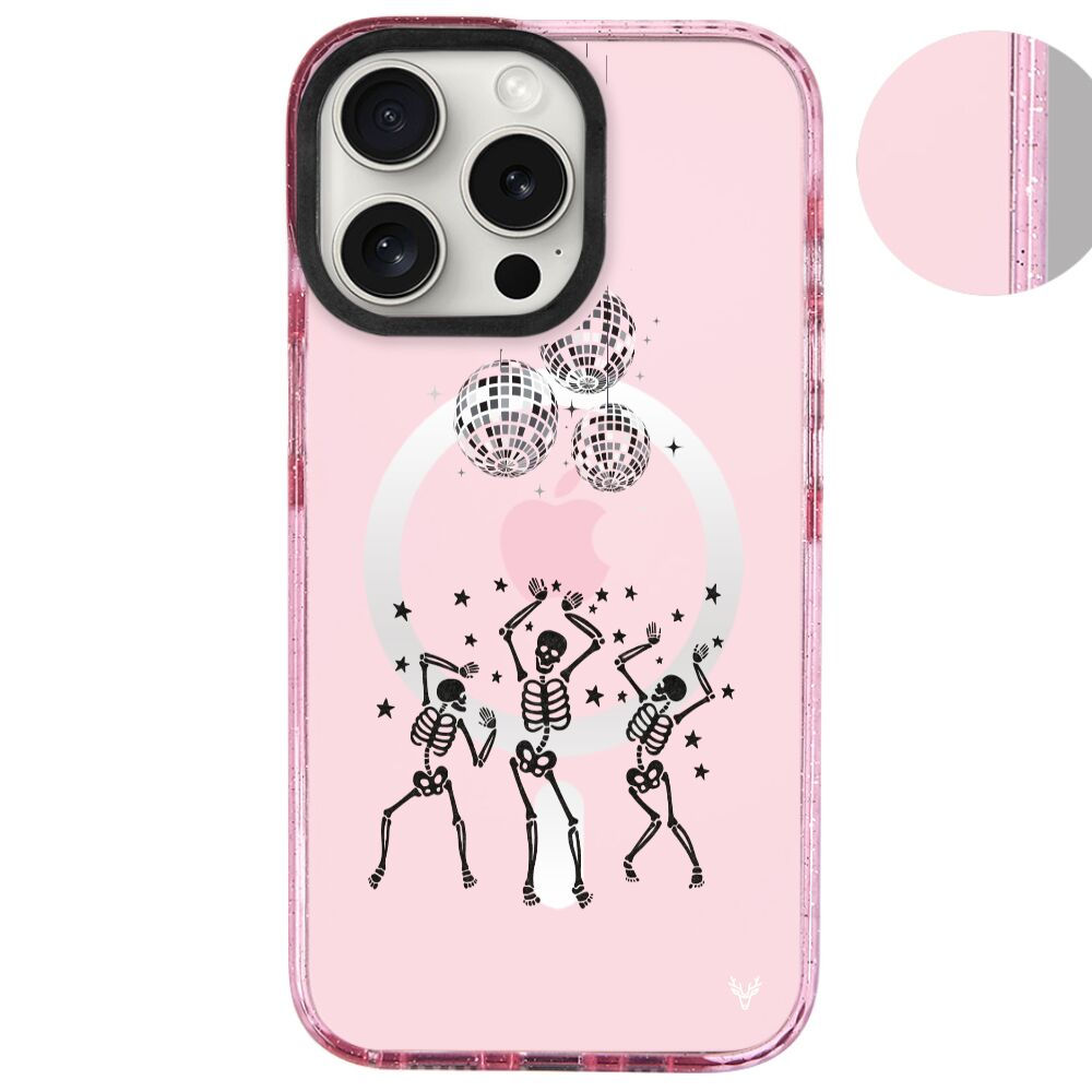 MagsafeliArtycaseSimliPembe