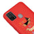 Samsung M31 Trick Or Treat Telefon Kılıfı - Renkli Silikon - Kırmızı