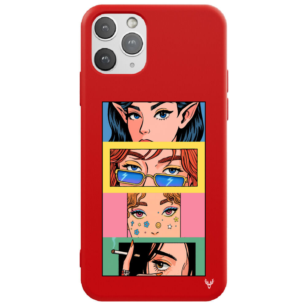 RenkliSilikonKırmızı