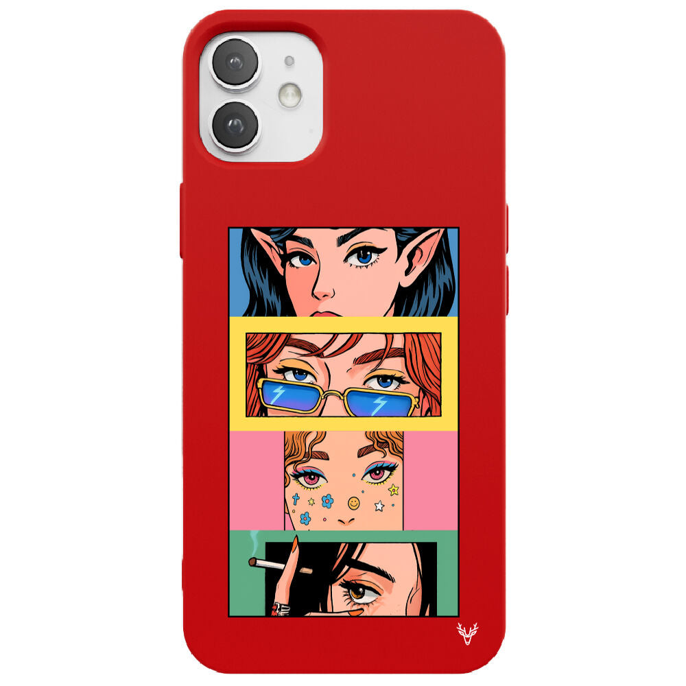 RenkliSilikonKırmızı