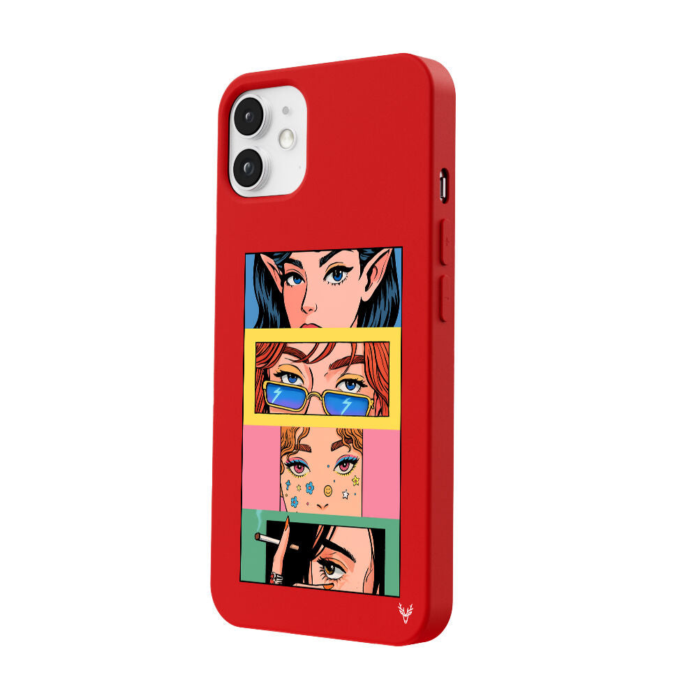 RenkliSilikonKırmızı