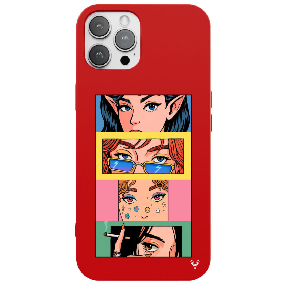 RenkliSilikonKırmızı