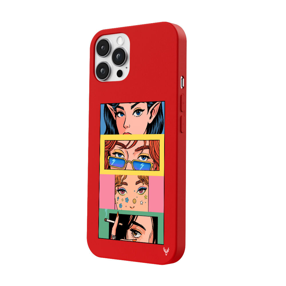 RenkliSilikonKırmızı