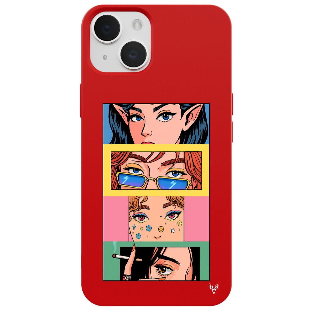 RenkliSilikonKırmızı