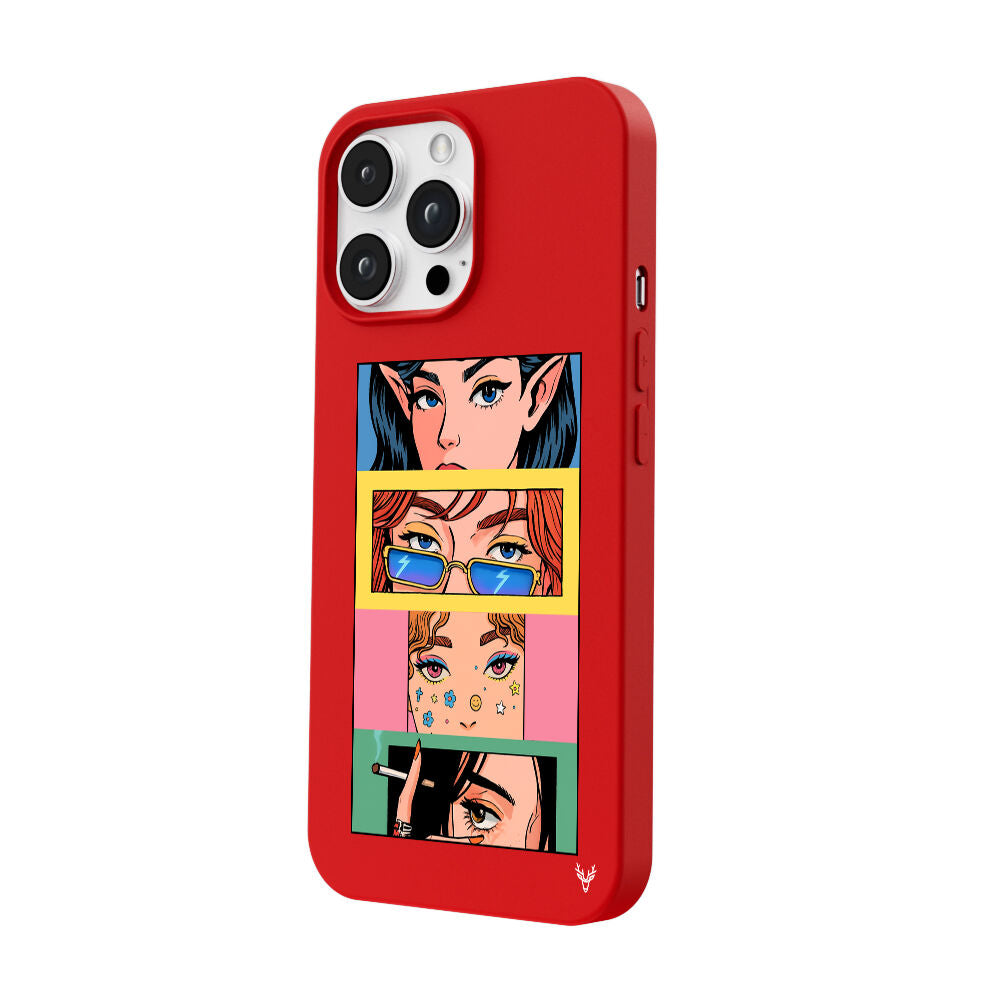 RenkliSilikonKırmızı