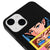 iPhone 14 Cartoon Girls Telefon Kılıfı - Renkli Silikon - Siyah