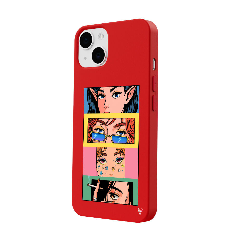 RenkliSilikonKırmızı