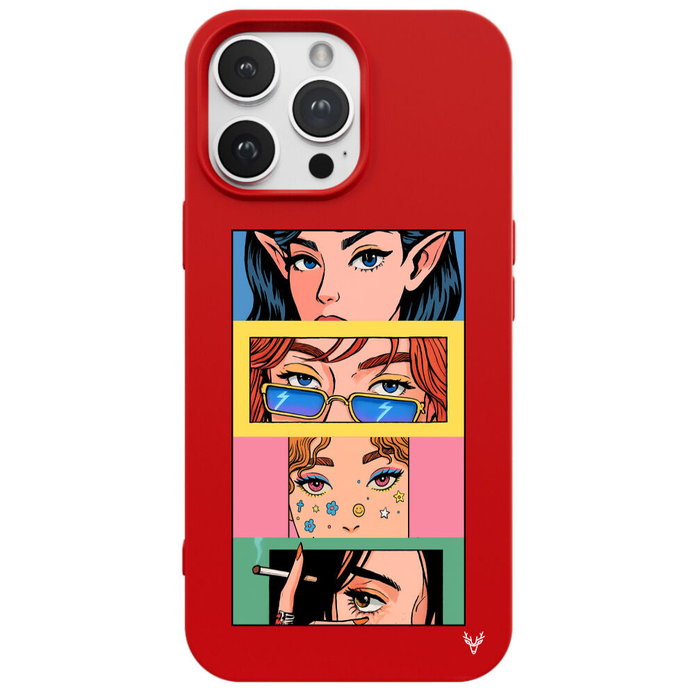 RenkliSilikonKırmızı