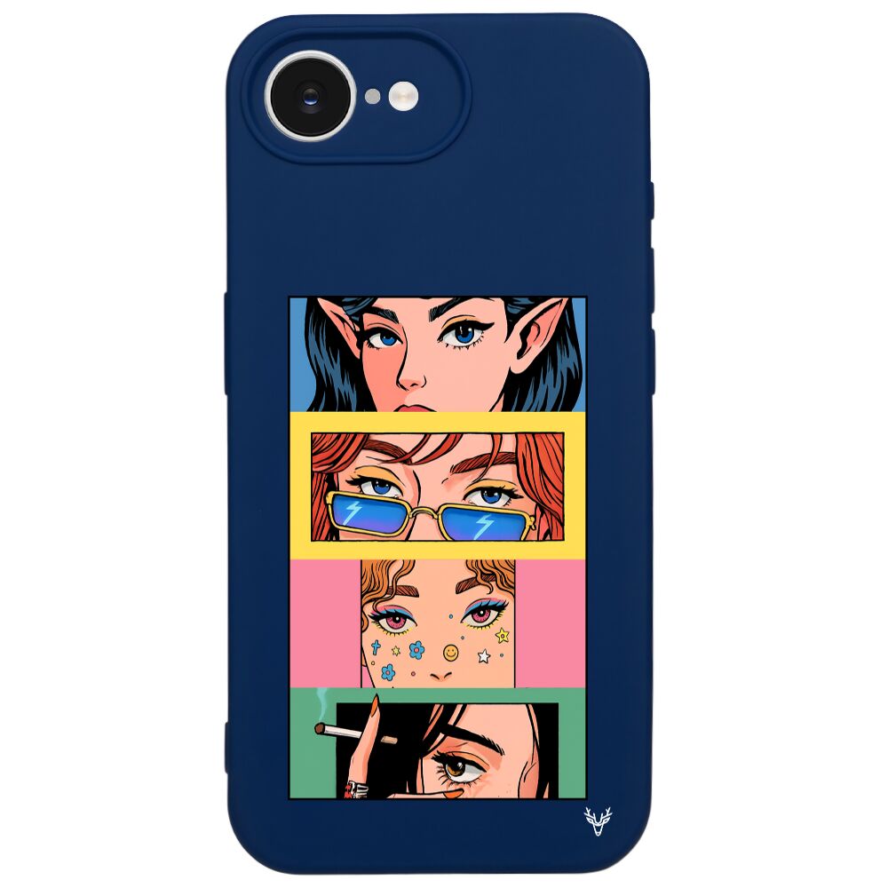 RenkliSilikonLacivert